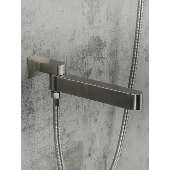 Встраиваемый душевой комплект скрытого монтажа (смеситель с тропическим душем) Gappo G7199-30 сатин, нержавеющая сталь, изображение 6 Встраиваемый душевой комплект скрытого монтажа (смеситель с тропическим душем) Gappo G7199-30 сатин, нержавеющая сталь, изображение 6