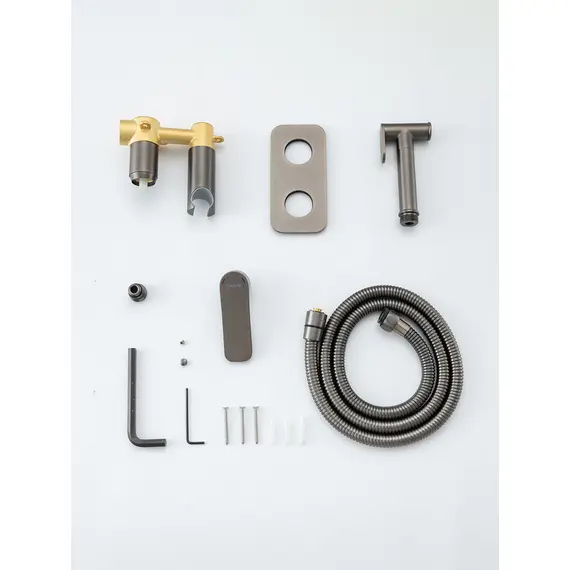 Встроенный гигиенический душ со смесителем для туалета (биде) Gappo G7248-92, изображение 4