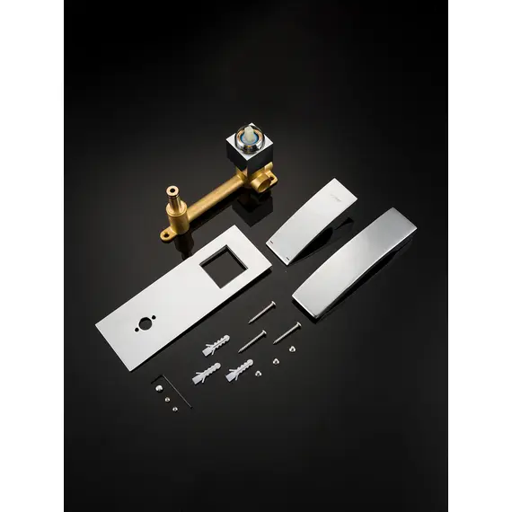 Настенный смеситель для накладной раковины в ванну Gappo G1007-2, изображение 5