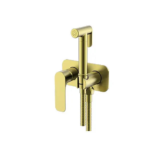 Встроенный гигиенический душ со смесителем для туалета (биде) Gappo G7248-32, изображение 2