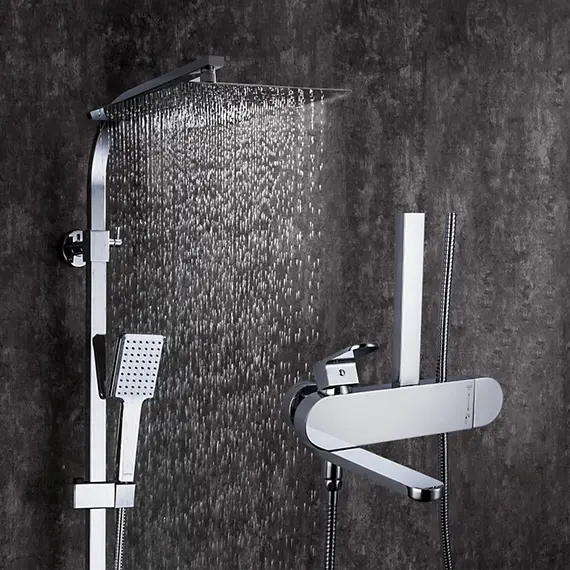 Душевая система с тропическим душем и смесителем Gappo G2483, изображение 4