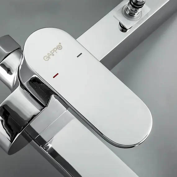 Душевая система с тропическим душем и смесителем Gappo G2483, изображение 8