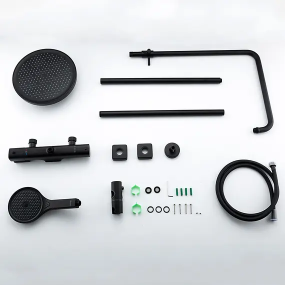 Душевая система с тропическим душем и термостатом Gappo G2495-76, изображение 5