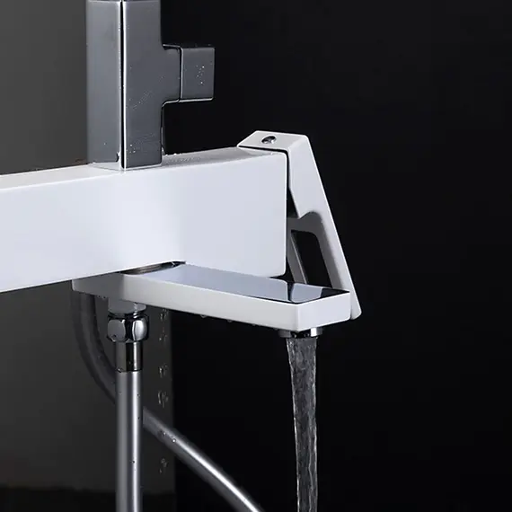 Душевая система с тропическим душем и смесителем Gappo G2417-8, изображение 8 Душевая система с тропическим душем и смесителем Gappo G2417-8, изображение 8