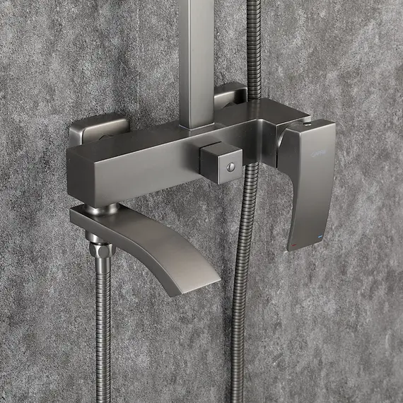 Душевая система с тропическим душем и смесителем Gappo G2407-9, изображение 4 Душевая система с тропическим душем и смесителем Gappo G2407-9, изображение 4