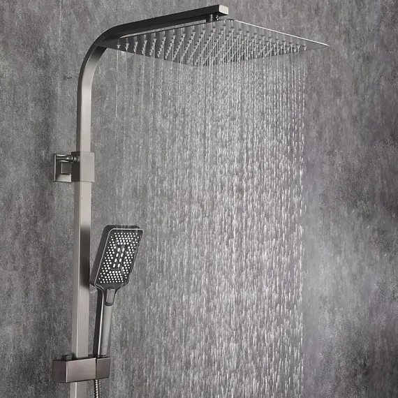 Душевая система с тропическим душем и смесителем Gappo G2407-9, изображение 2 Душевая система с тропическим душем и смесителем Gappo G2407-9, изображение 2