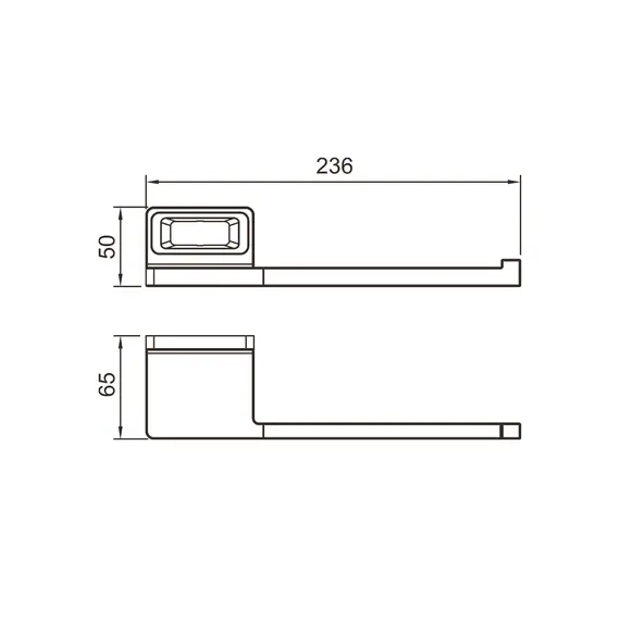 Держатель туалетной бумаги Gappo G30803-23, изображение 2