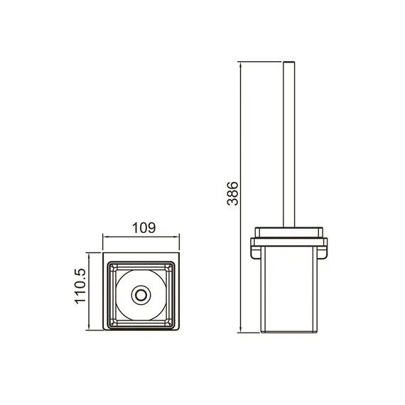 Ершик для унитаза Gappo G30810-9 Ершик для унитаза Gappo G30810-9