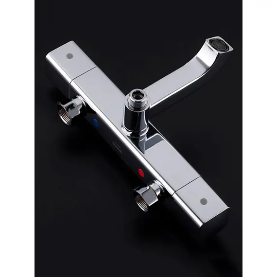 Душевая система с тропическим душем и термостатом Gappo G2491, Название цвета: Хром, изображение 15 Душевая система с тропическим душем и термостатом Gappo G2491, Название цвета: Хром, изображение 15