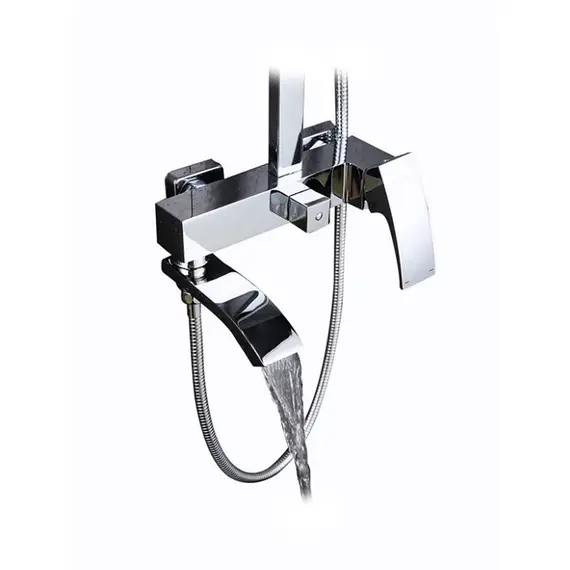 Душевая система с тропическим душем и смесителем Gappo G2407-11, изображение 11 Душевая система с тропическим душем и смесителем Gappo G2407-11, изображение 11