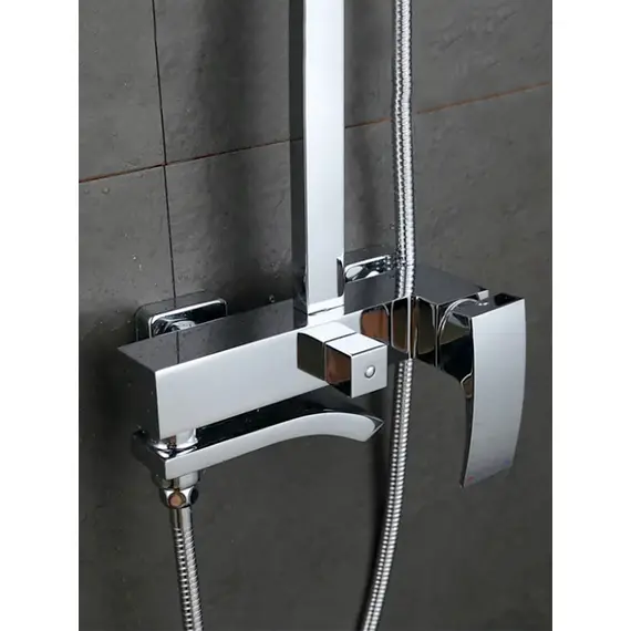 Душевая система с тропическим душем и смесителем Gappo G2407-11, изображение 6 Душевая система с тропическим душем и смесителем Gappo G2407-11, изображение 6