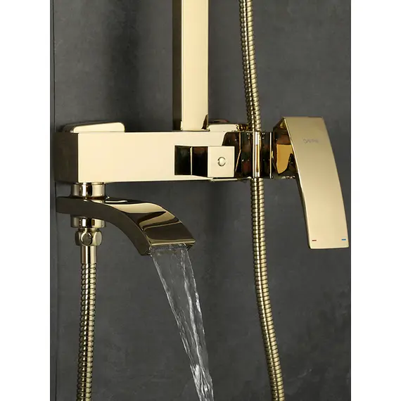 Душевая система с тропическим душем и смесителем Gappo G2407-3, изображение 16 Душевая система с тропическим душем и смесителем Gappo G2407-3, изображение 16