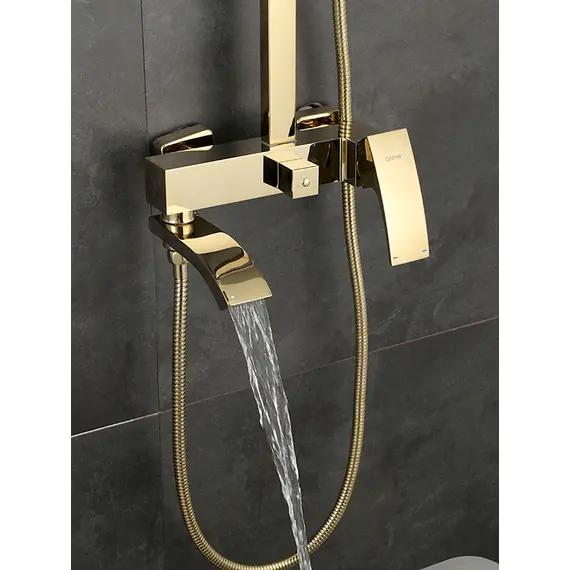 Душевая система с тропическим душем и смесителем Gappo G2407-3, изображение 15 Душевая система с тропическим душем и смесителем Gappo G2407-3, изображение 15