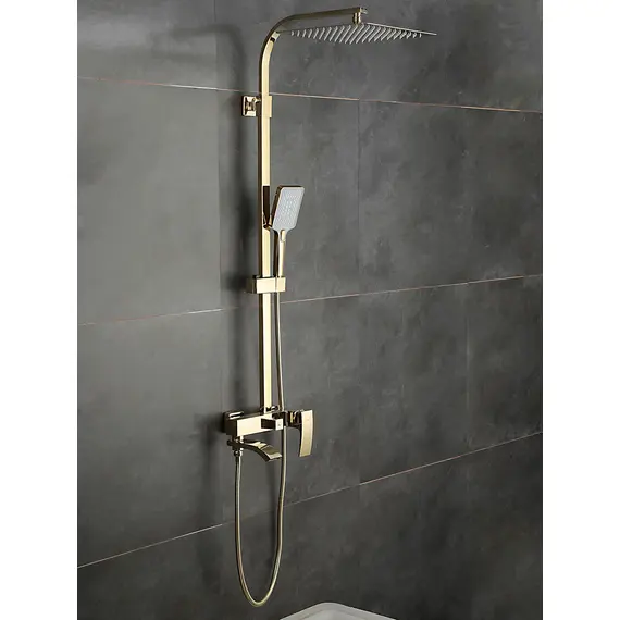 Душевая система с тропическим душем и смесителем Gappo G2407-3 Душевая система с тропическим душем и смесителем Gappo G2407-3