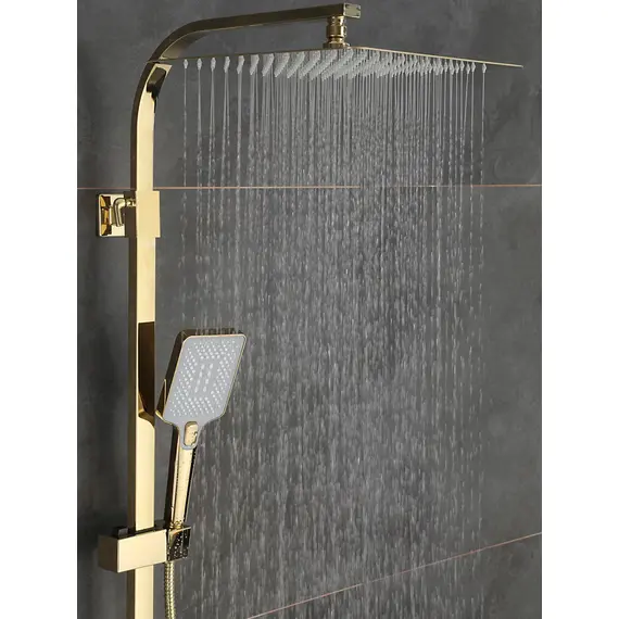 Душевая система с тропическим душем и смесителем Gappo G2407-3, изображение 3 Душевая система с тропическим душем и смесителем Gappo G2407-3, изображение 3