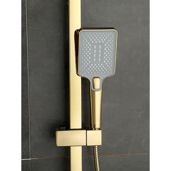 Душевая система с тропическим душем и смесителем Gappo G2407-3, изображение 7 Душевая система с тропическим душем и смесителем Gappo G2407-3, изображение 7