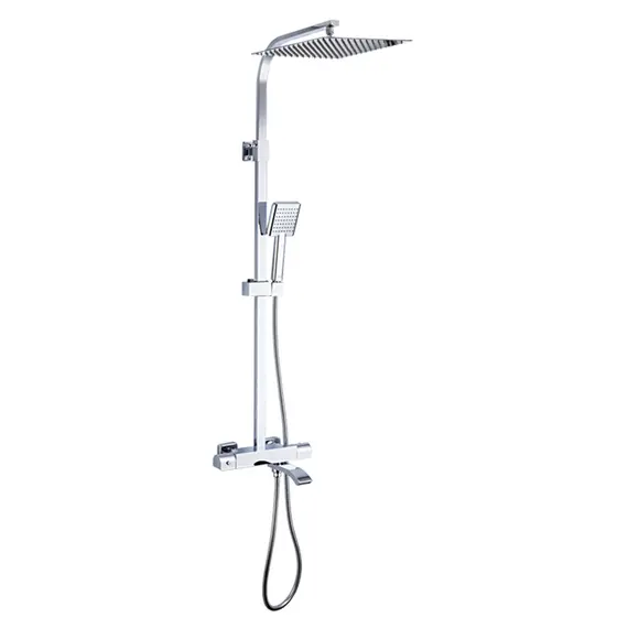 Душевая система с тропическим душем и термостатом Gappo G2407-40, изображение 10 Душевая система с тропическим душем и термостатом Gappo G2407-40, изображение 10