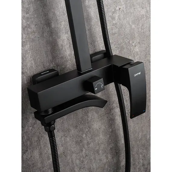 Душевая система с тропическим душем и смесителем Gappo G2407-6, изображение 7 Душевая система с тропическим душем и смесителем Gappo G2407-6, изображение 7