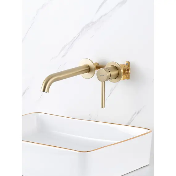 Настенный смеситель для накладной раковины в ванну Gappo G1206-3, изображение 17