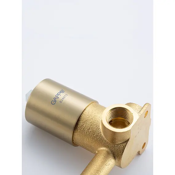 Настенный смеситель для накладной раковины в ванну Gappo G1206-3, изображение 3