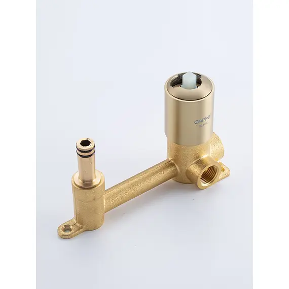 Настенный смеситель для накладной раковины в ванну Gappo G1206-3, изображение 11