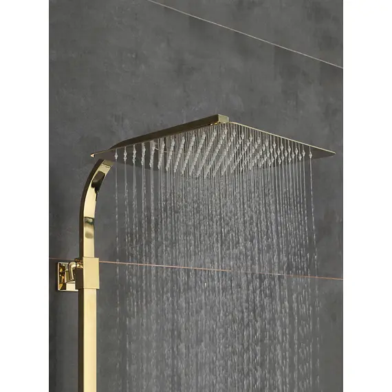 Душевая система с тропическим душем и смесителем Gappo G2407-3, изображение 4 Душевая система с тропическим душем и смесителем Gappo G2407-3, изображение 4