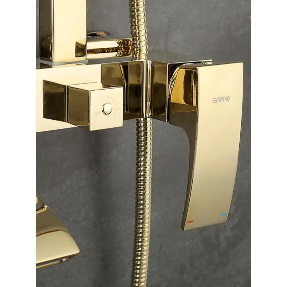 Душевая система с тропическим душем и смесителем Gappo G2407-3, изображение 13 Душевая система с тропическим душем и смесителем Gappo G2407-3, изображение 13