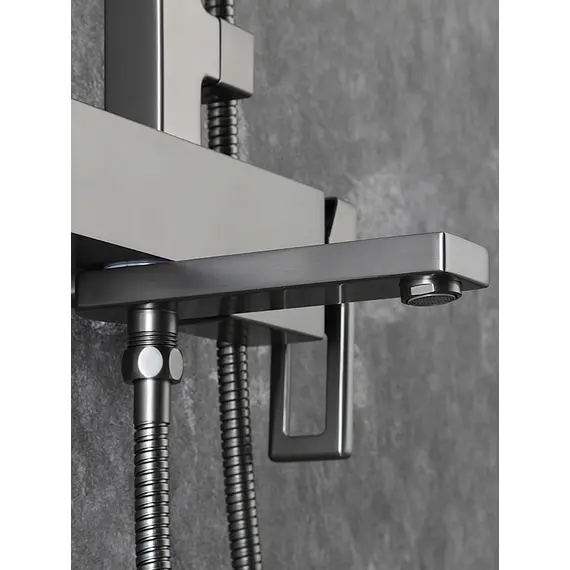 Душевая система с тропическим душем и смесителем Gappo G2417-9, изображение 14 Душевая система с тропическим душем и смесителем Gappo G2417-9, изображение 14