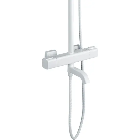 Душевая система с тропическим душем и термостатом Gappo G2491-8, Название цвета: Белый, изображение 13 Душевая система с тропическим душем и термостатом Gappo G2491-8, Название цвета: Белый, изображение 13