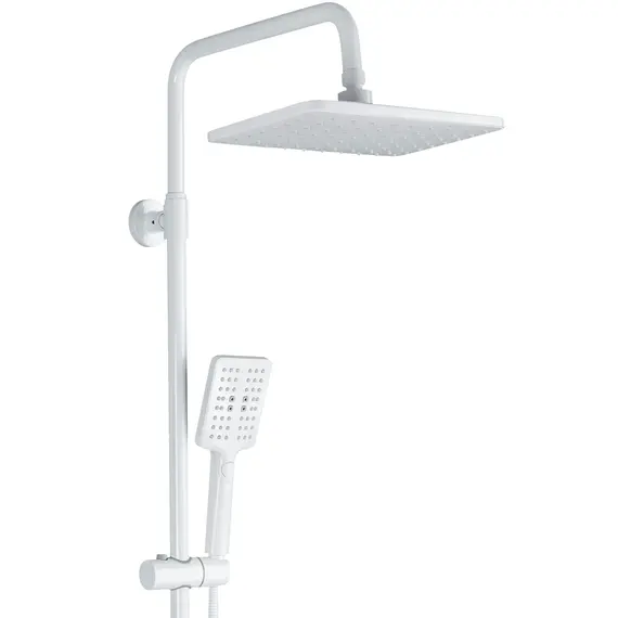 Душевая система с тропическим душем и термостатом Gappo G2491-8, Название цвета: Белый, изображение 12 Душевая система с тропическим душем и термостатом Gappo G2491-8, Название цвета: Белый, изображение 12