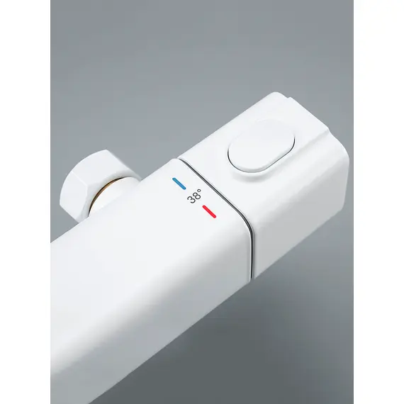 Душевая система с тропическим душем и термостатом Gappo G2491-8, Название цвета: Белый, изображение 9 Душевая система с тропическим душем и термостатом Gappo G2491-8, Название цвета: Белый, изображение 9