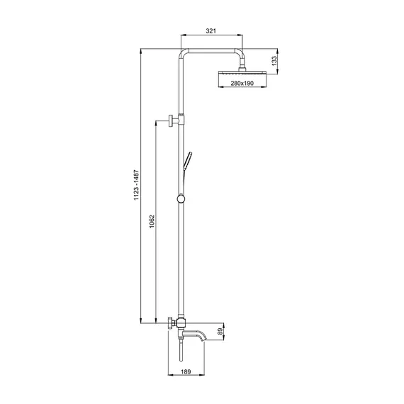 Душевая система с тропическим душем и термостатом Gappo G2491-9, Название цвета: Оружейная сталь, изображение 18 Душевая система с тропическим душем и термостатом Gappo G2491-9, Название цвета: Оружейная сталь, изображение 18