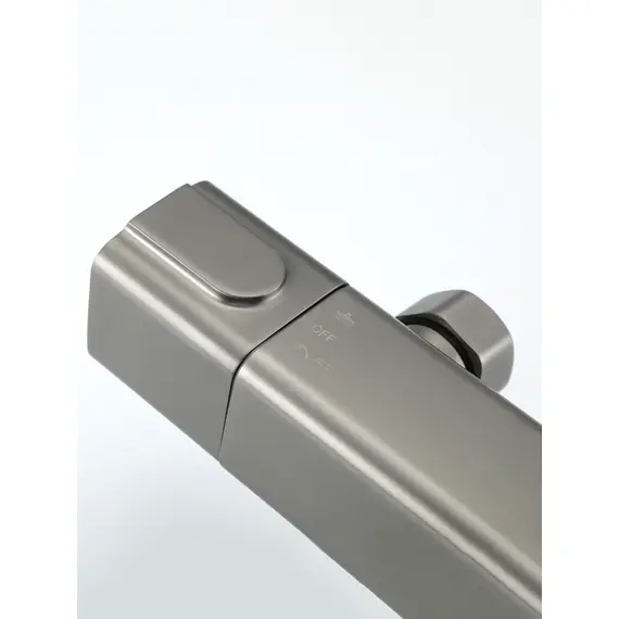 Душевая система с тропическим душем и термостатом Gappo G2491-9, Название цвета: Оружейная сталь, изображение 6 Душевая система с тропическим душем и термостатом Gappo G2491-9, Название цвета: Оружейная сталь, изображение 6