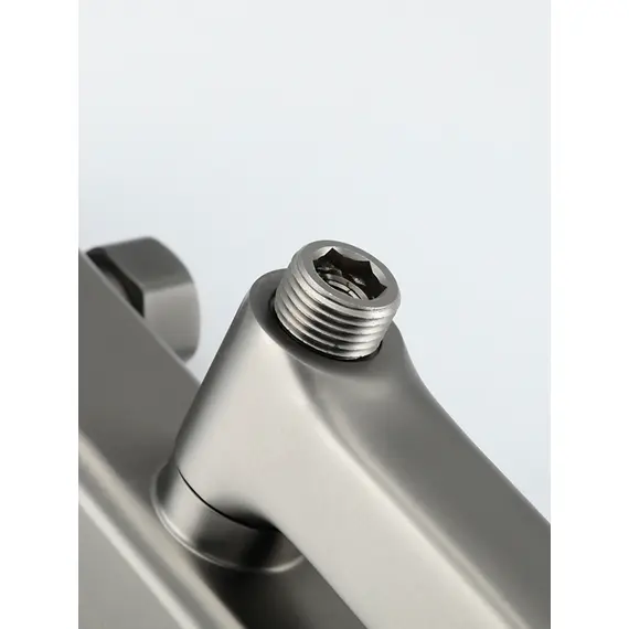 Душевая система с тропическим душем и термостатом Gappo G2491-9, Название цвета: Оружейная сталь, изображение 22 Душевая система с тропическим душем и термостатом Gappo G2491-9, Название цвета: Оружейная сталь, изображение 22