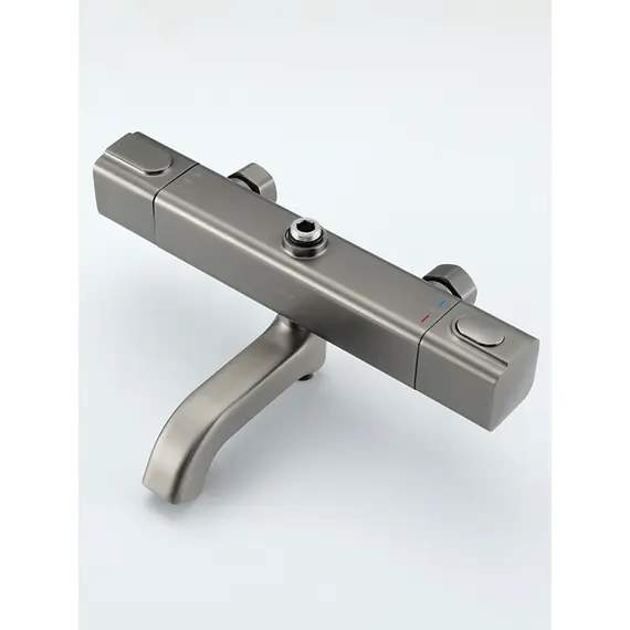 Душевая система с тропическим душем и термостатом Gappo G2491-9, Название цвета: Оружейная сталь, изображение 20 Душевая система с тропическим душем и термостатом Gappo G2491-9, Название цвета: Оружейная сталь, изображение 20