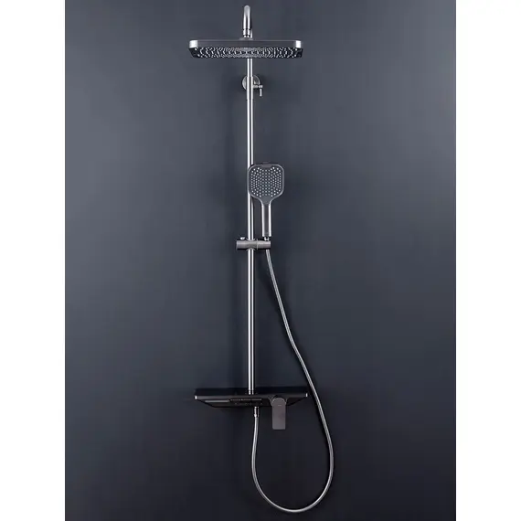 Душевая система с тропическим душем и смесителем Gappo G2496-19, изображение 20
