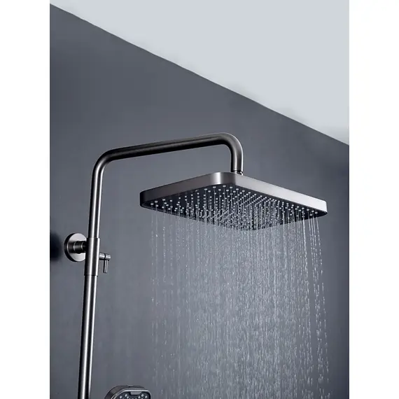 Душевая система с тропическим душем и смесителем Gappo G2496-19, изображение 24