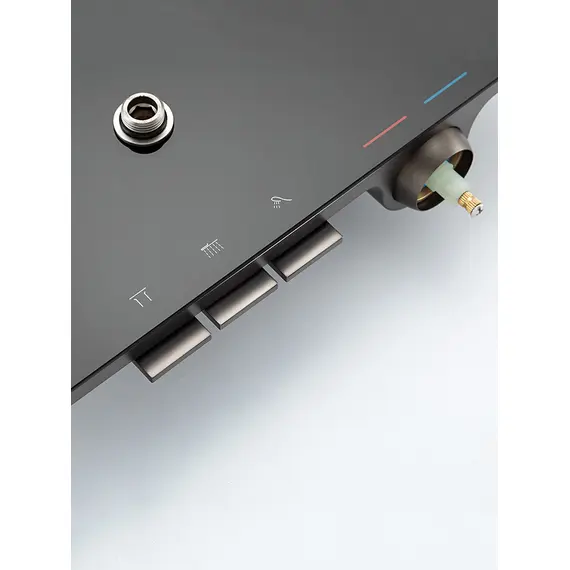 Душевая система с тропическим душем и смесителем Gappo G2496-19, изображение 30