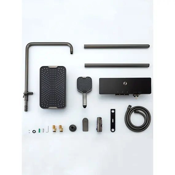 Душевая система с тропическим душем и смесителем Gappo G2496-19, изображение 16