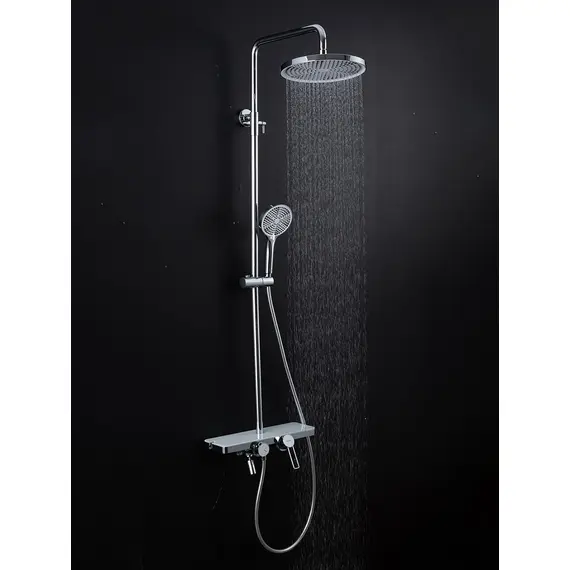 Душевая система с тропическим душем и смесителем Gappo G2496-20, изображение 6