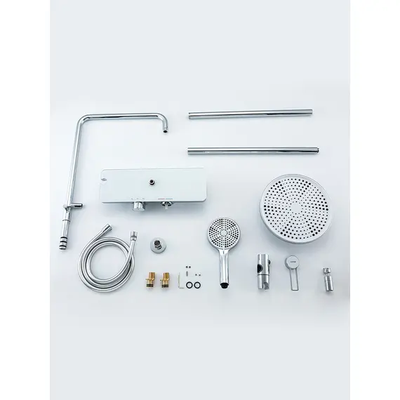 Душевая система с тропическим душем и смесителем Gappo G2496-20, изображение 13