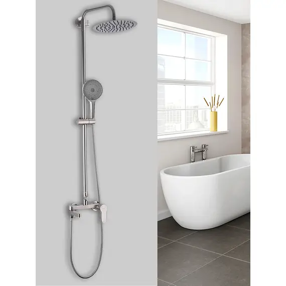 Душевая система с тропическим душем и смесителем Gappo G2499-30 Душевая система с тропическим душем и смесителем Gappo G2499-30