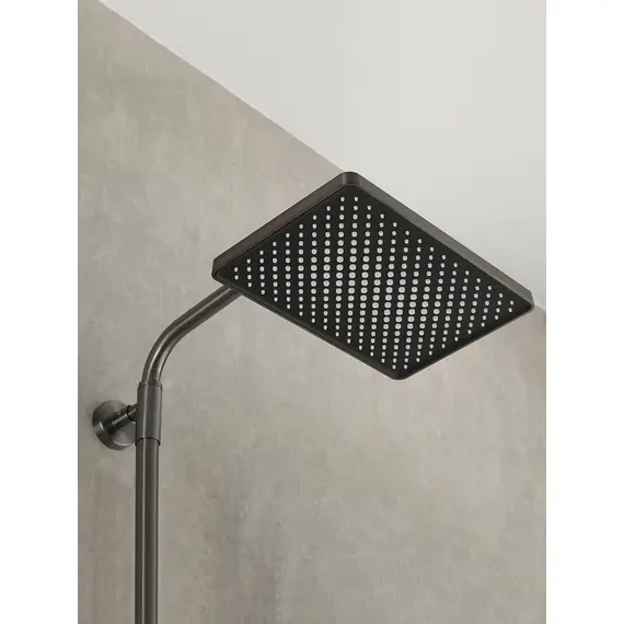 Душевая система с тропическим душем и термостатом Gappo G2491-9, Название цвета: Оружейная сталь, изображение 7 Душевая система с тропическим душем и термостатом Gappo G2491-9, Название цвета: Оружейная сталь, изображение 7