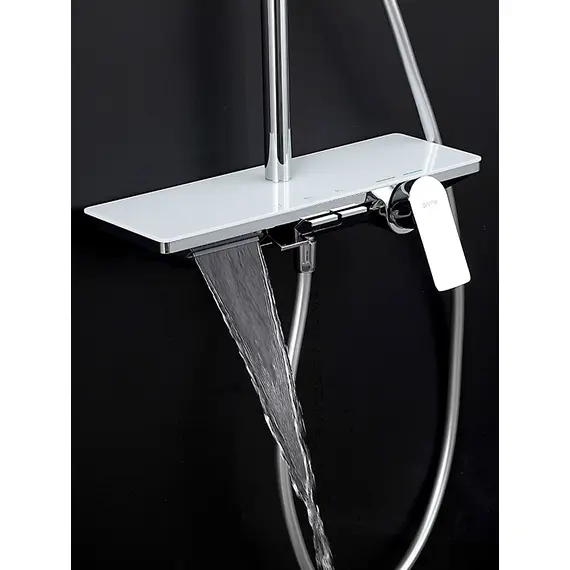 Душевая система с тропическим душем и смесителем Gappo G2496-10, изображение 7