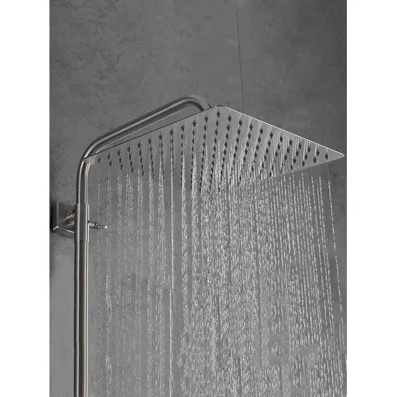 Душевая система с тропическим душем и термостатом Gappo G2499-40, изображение 3 Душевая система с тропическим душем и термостатом Gappo G2499-40, изображение 3