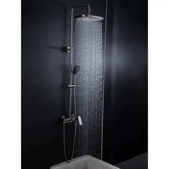 Душевая система с тропическим душем и смесителем Gappo G2448-9, изображение 22