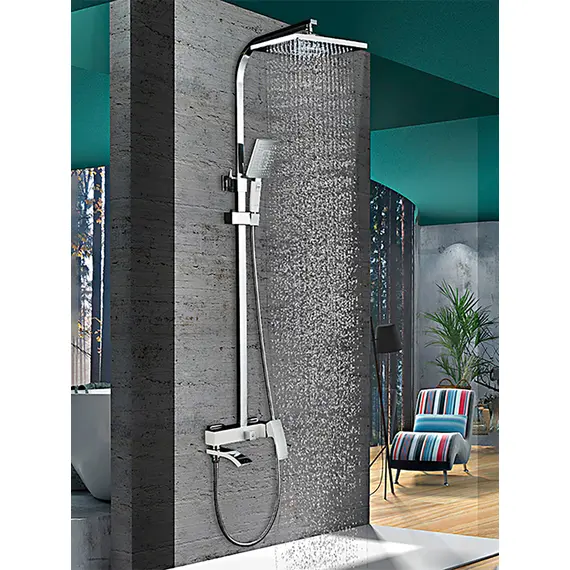 Душевая система с тропическим душем и смесителем Gappo G2407-8 Душевая система с тропическим душем и смесителем Gappo G2407-8