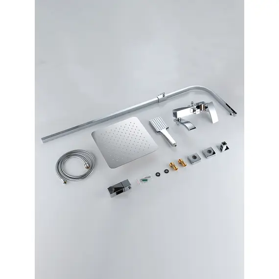 Душевая система с тропическим душем и смесителем Gappo G2407, изображение 10 Душевая система с тропическим душем и смесителем Gappo G2407, изображение 10