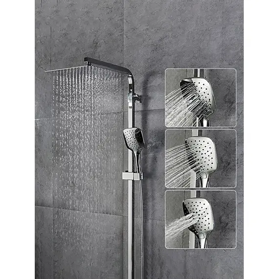 Душевая система с тропическим душем и смесителем Gappo G2418-1, изображение 5