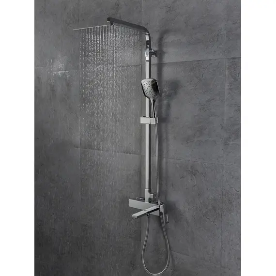 Душевая система с тропическим душем и смесителем Gappo G2418-1, изображение 13